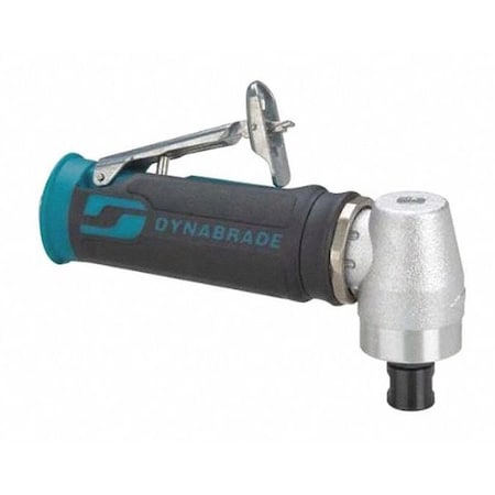 Dynabrade Right Angle Right Angle Die Grinder .4 Hp, 1/4 in NPT Female Air Inlet, 1/4" and 6mm Collet, 0.4 HP 47802