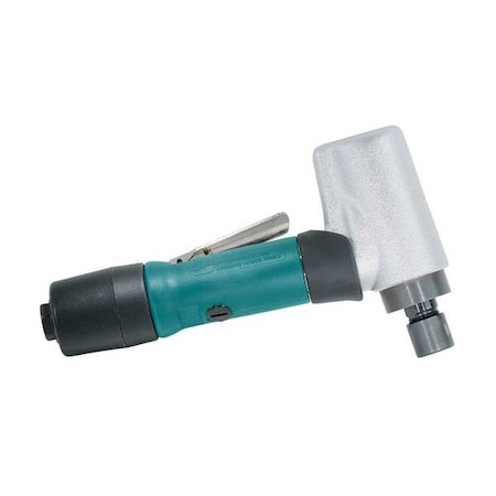 Dynabrade 7 Degree Offset Offset Die Grinder .5 Hp 7 Degree, 1/4 in NPT Female Air Inlet, 1/4" and 6mm Collet 52223