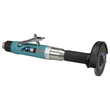 Dynabrade Type 1 Angle Grinder, 3/8 in NPT Female Air Inlet, Heavy Duty, 12,000 rpm, 1 HP 52379