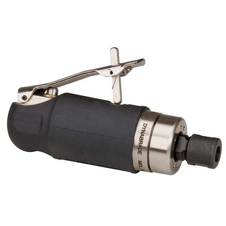 Dynabrade Straight Straight-Line Die Grinder .5 Hp, 1/4 in NPT Female Air Inlet, 1/4" and 6mm Collet, 1/2 HP 53807