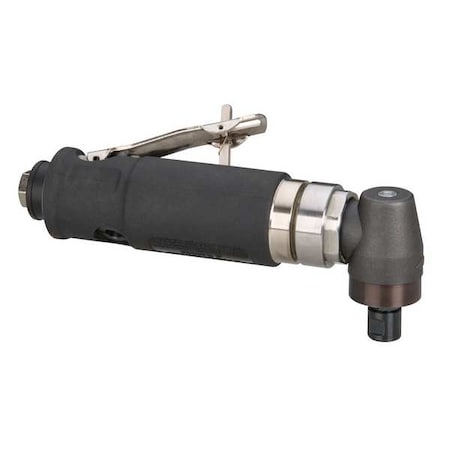 Dynabrade Right Angle Right Angle Die Grinder .7 Hp, 1/4 in NPT Female Air Inlet, 1/4" and 6mm Collet, 0.7 HP 54387