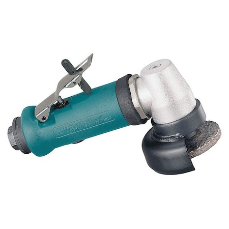 Dynabrade Type 27 Center Wheel Grinder 2In Depressed, 1/4 in NPT Air Inlet, Heavy Duty, 20,000 rpm, 0.4 HP 52712