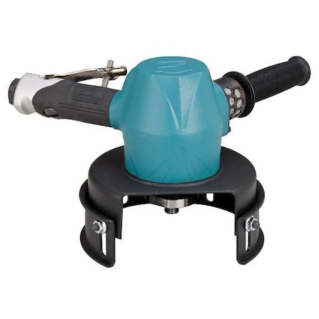 Dynabrade Type 11 Angle Grinder, 1/2 in NPT Air Inlet, Heavy Duty, 6000 rpm, 3 HP 53243