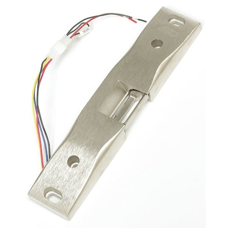 Rutherford Electric Door Strike, Stainless Steel, Stainless steel, For Use With: Rim Exit Device 0162 32D