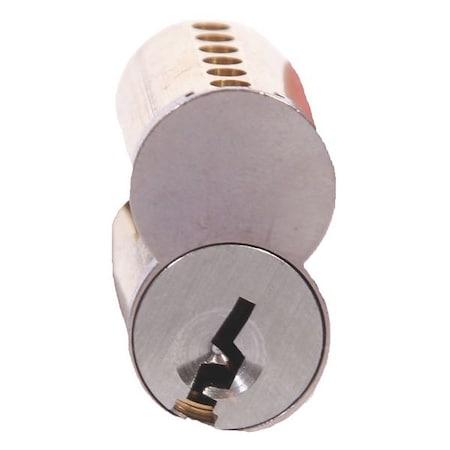 Arrow Lock SFIC, Satin Chrome, Keyway Type 1D, 6 Pins 100CRP-UCX1D 26D