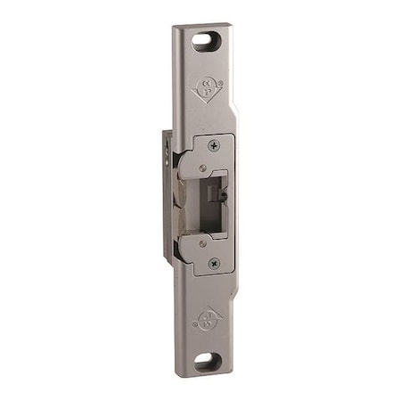 Adams Rite Electric Door Strike, Stainless Steel, Aluminum, For Use With: Rim Exit Device 74R2-130
