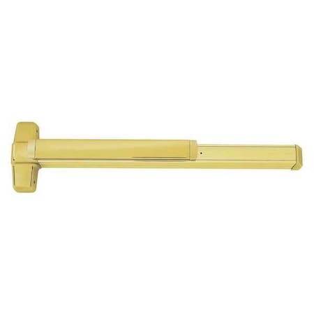 Von Duprin Rim Exit Device, Satin Brass 99EO 3 US4