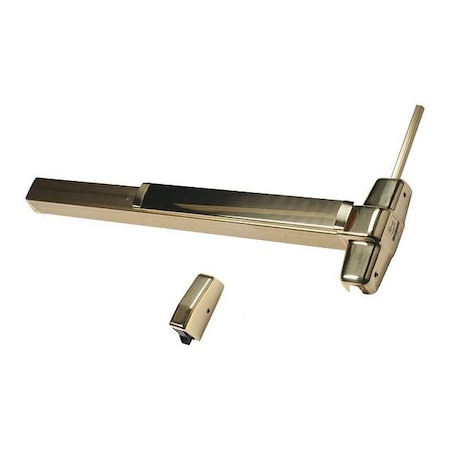 Von Duprin Surface Vertical Rod, Satin Brass 9827EO-F 3 US3