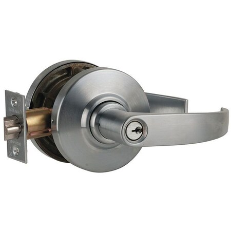 Schlage Lever Lockset, Mechanical, Entrance, Grd. 2 AL53PD NEP 626