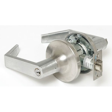 YALE Lever Lockset, Mechanical, Entrance, Grd. 2 AU5307LN 626