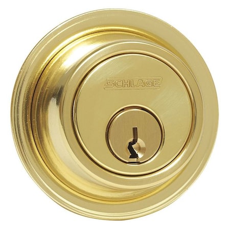 Schlage Deadbolt, Medium-Duty, Alike B560P 605 C KA4