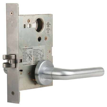 Schlage Schlage Mortise Passage Lockset, Lever, Passage L9010 02A 626