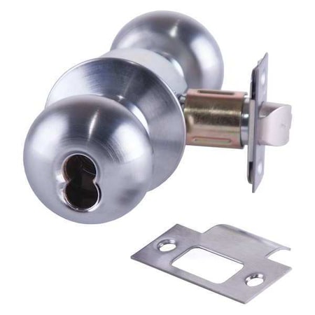 Arrow Lock Knob Lockset, Mechanical, Grade 2 MK11TA 26D IC