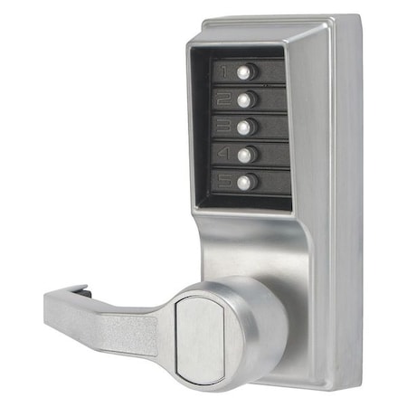SIMPLEX Push Button Lock, Entry, Passage, Chrome LL1031-26D-41