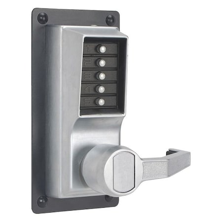 Simplex Push Button Exit Trim, Satin Chrome, Right LRP101026D41