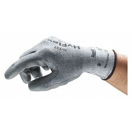 Ansell Cut Resistant Coated Gloves, A2 Cut Level, Polyurethane, 10, 1 PR 11-727VP