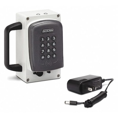 Schlage Electronics Portable Reader MultiTech, w/Keypd, Gray WPR400-MTK