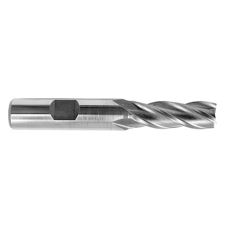 Melin Tool Co Hss Generl Purpose End Mill, Sq., 8mmx3/4", Number of Flutes: 4 CCP-12M8