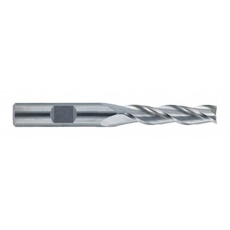 Melin Tool Co Hss General Purpose End Mill, Sq., 3/4x3", Number of Flutes: 3 E-2424-L