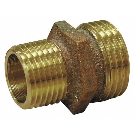 Jones Stephens Garden Hose Fitting, MH x MP, 3/4x1/2" G20102
