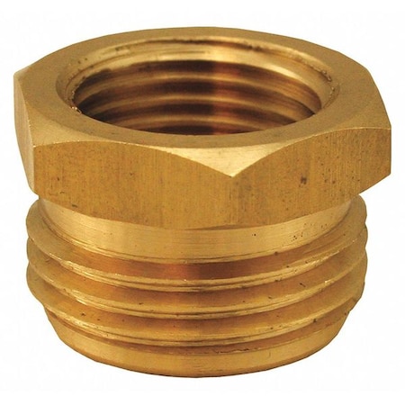 Jones Stephens Garden Hose Fitting, MH x FH, 3/4x3/4" G20111