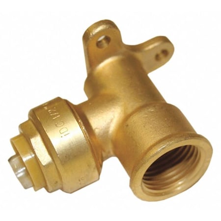 Jones Stephens 90 Degree Drop Ear Elbow, C x F, 1/2" Pipe Size C76509LF