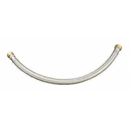 Jones Stephens Water Heater Connector, 1/2"x3/4"x18" C76607LF