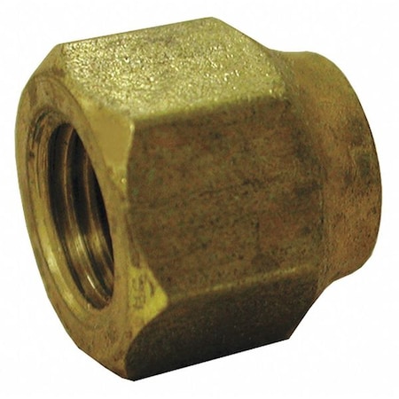 Jones Stephens Corp - (641Fs-6) 3/8 Br Short Forged Fl Nut
