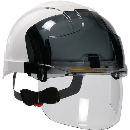 Pip Safety Helmet, JSP, ABS, 6 Point Ratchet, Type 1, Class C, Black 280-EVSV-01S