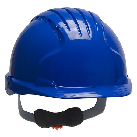 Pip Hard Hat, HDPE, 6 Point Wheel Ratchet, Type 1, Class E, Blue 280-EV6151-50