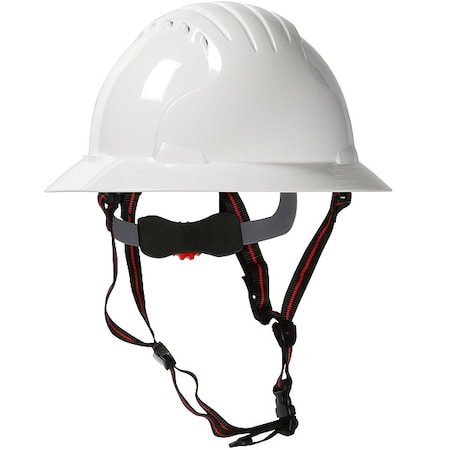 Pip Safety Helmet, JSP, HDPE, 6 Point Ratchet, Type 1, Class C, Orange 280-EV6161V-CH-10