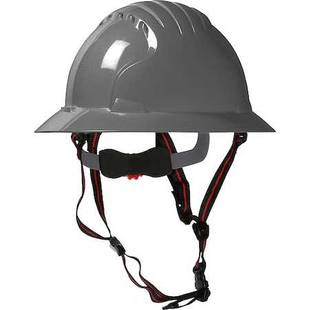 Pip Safety Helmet, JSP, HDPE, 6 Point Ratchet, Type 1, Class C, Orange 280-EV6161V-CH-40
