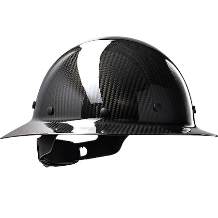 Pip Hard Hat, Carbon Fiber, 8 Point Ratchet, Type 1, Class C, Black 280-HP1471R-11