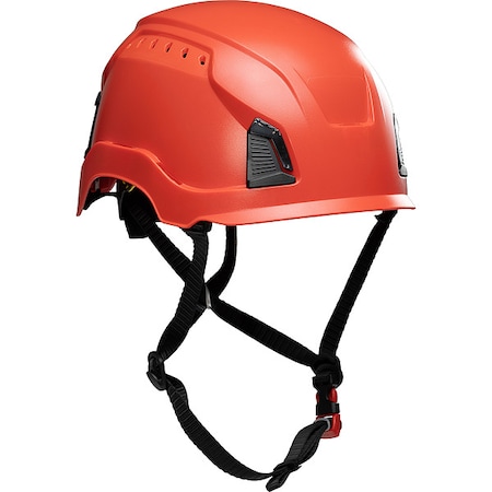 Pip Hard Hat, TRAVERSE, ABS, Polycarbonate, 4 Point Ratchet, Type 2, Class C, Red 280-HP1491RVM-15