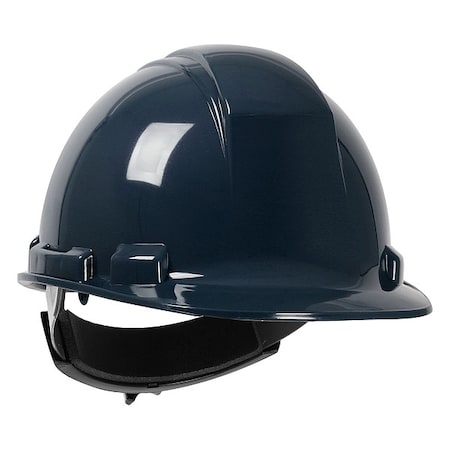 Pip Hard Hat, Dynamic, HDPE, 4 Point Ratchet, Type 1, Class E, Navy 280-HP241R-08