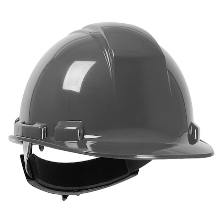 Pip Hard Hat, Dynamic, HDPE, 4 Point Ratchet, Type 1, Class E, Dark Gray 280-HP241R-14
