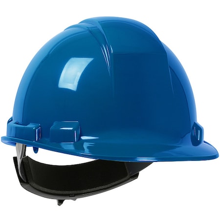 Pip Hard Hat, Dynamic, HDPE, 4 Point Ratchet, Type 1, Class E, Royal Blue 280-HP241R-17