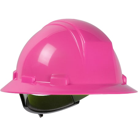 Pip Hard Hat, Dynamic, HDPE, 4 Point Ratchet, Type 1, Class E, Pink 280-HP641R-20