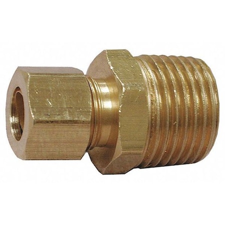 Jones Stephens Brass Lead Free Connector, Compression x Male Connector C74059LF