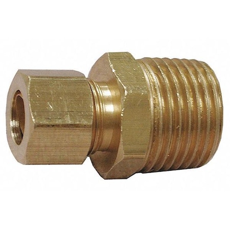 Jones Stephens Brass Lead Free Connector, Compression x Male Connector C74067LF