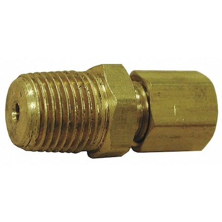 Jones Stephens Brass Lead Free Connector, Compression x MNPT C74123LF