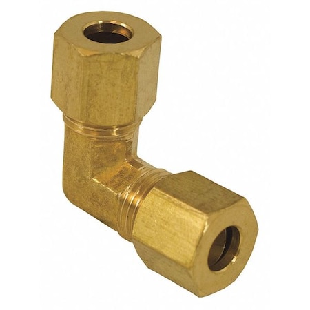 Jones Stephens Brass Comp. Elbow, No Lead, 3/8", 90 deg. C74041LF