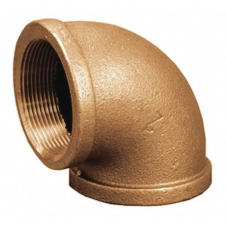 Jones Stephens Bronze Elbow, Lead Free, 1/2", 90 deg. B74004LF