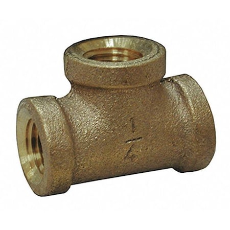 Jones Stephens Bronze Tee, Lead Free, 1/2" B74084LF