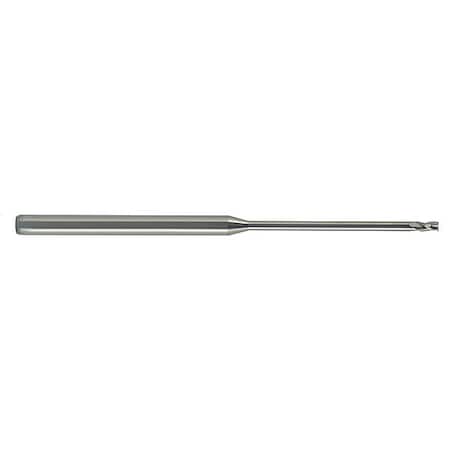 Melin Tool Co Carbide Micro End Mill, Sq., 0.125x3/16", Overall Length: 4" EMGN-.125-SF18