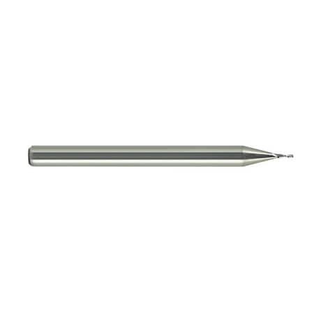 MELIN TOOL CO Carbide Micro End Mill Sq 0.029X0.087, Shank Dia.: 1/8" AMG-.029-ALTIN