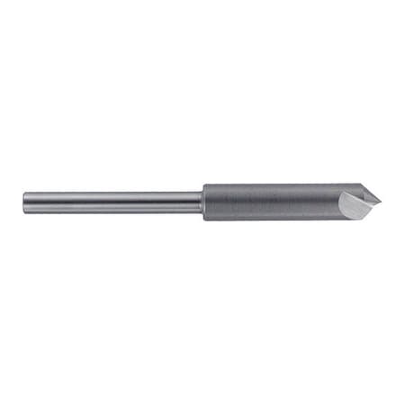Melin Tool Co Countersink, Hss, Xl, 1F, 82 deg., 1/2" dia. HS1EL-1/2-82