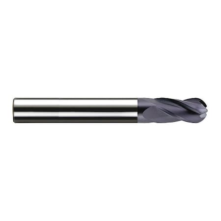 Melin Tool Co End Mill, Carbide, GP, Ball, 3/16 x 3/4, Overall Length: 3" CCMG-606-LB-ALTIN