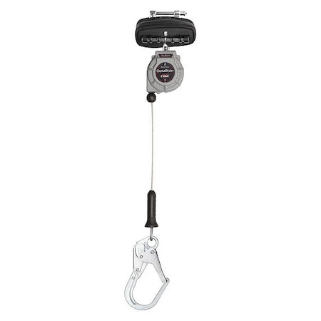 Falltech Not Applicable Self-Retracting Lifeline, 9 ft. Length, Quick-Connect, Aluminum, 1 Leg(s) 83909SP3
