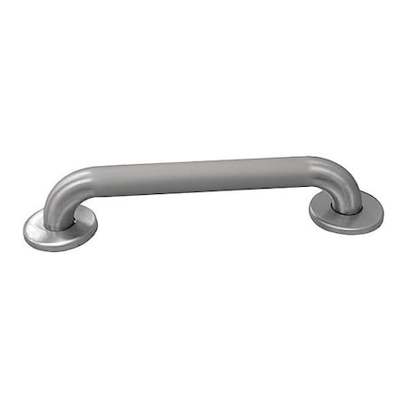 Jones Stephens Concealed Satin 1 1/2"x24" Grab Bar, Concealed Flg, 18 ga. Stainless Steel, Satin G13124